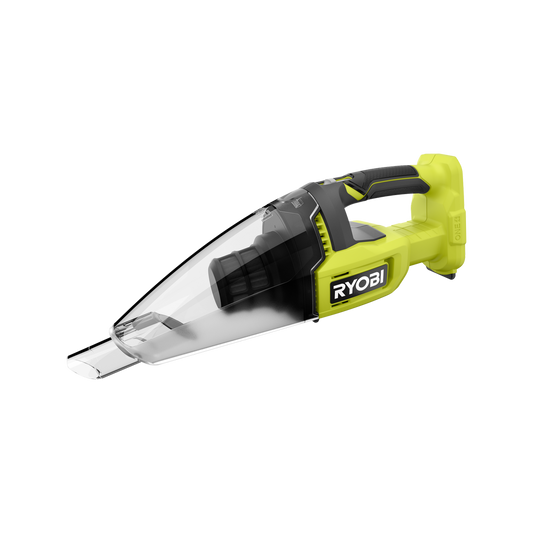 Ryobi 18V One Hand Vacuum Tool Only - 600ml Dust Bin - HEPA Filter - 6.5kpa Suction