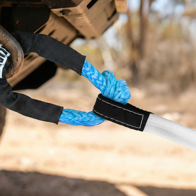 Grunt 75mm x 9m Nylon Snatch Strap - 8,000kg Breaking Strength - Durable Towing Solution