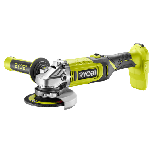 Ryobi 18V ONE+ Angle Grinder Tool Only - 125mm - 9000rpm - Cordless - Auzzistore