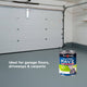 White Knight Ultra Pave Garage Floor Paint - 1L Accent - Heavy Duty - Durable Finish