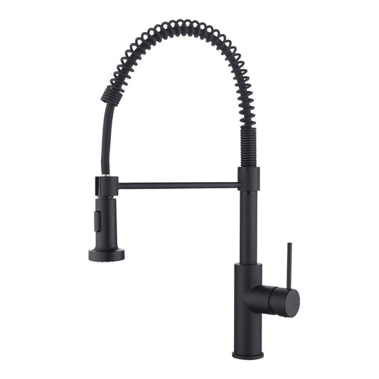 Mondella Resonance Sink Mixer - 35mm - Matte Black - Multi Function - 4 Star WELS