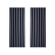 Artiss 2X Blockout Curtains Eyelet 240x230cm Charcoal