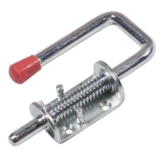 Goliath Spring Bolt 160 x 13mm Zinc Plated Steel Extended Grip - Auzzistore