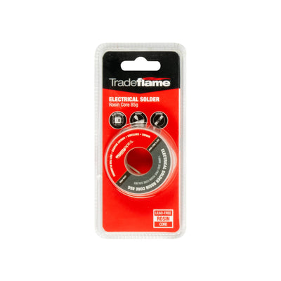 Tradeflame 85g Lead Free Electrical Solder - 1.6mm Tin - Safe & Efficient