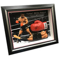 Icons of Sport Iron Mike Tyson Signed Everlast Boxing Framed Glove