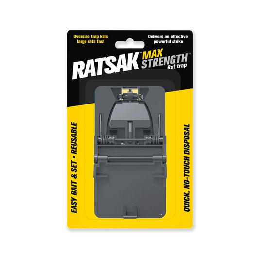 RATSAK Max Strength Rat Trap - Large - Plastic - Poison Free - Auzzistore
