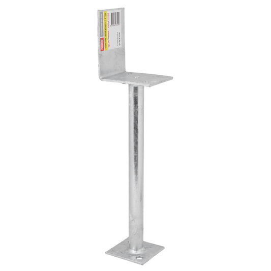 Pryda 300mm M10 Half Stirrup Post Anchor - Hot Dip Galvanised Steel - Durable - Auzzistore