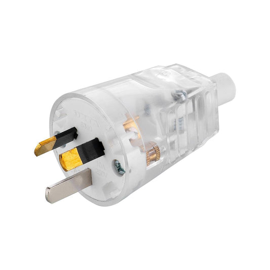 Deta Heavy Duty Rewireable Plug - 10A - Plastic - Rear Entry - Auzzistore