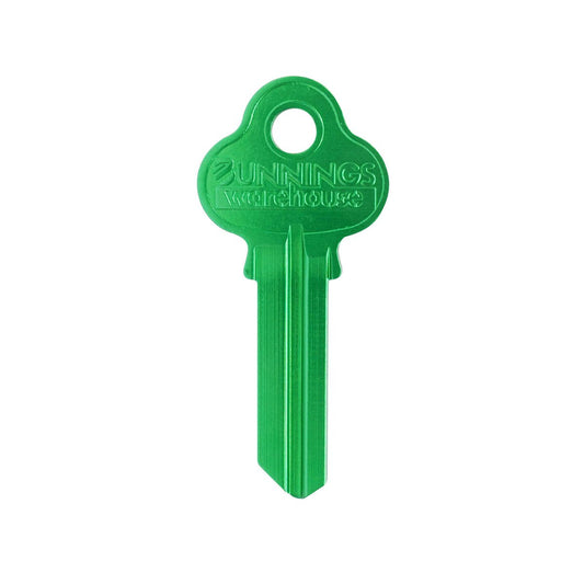 EHI Blank Key - 50mm - Aluminium - Green - Auzzistore