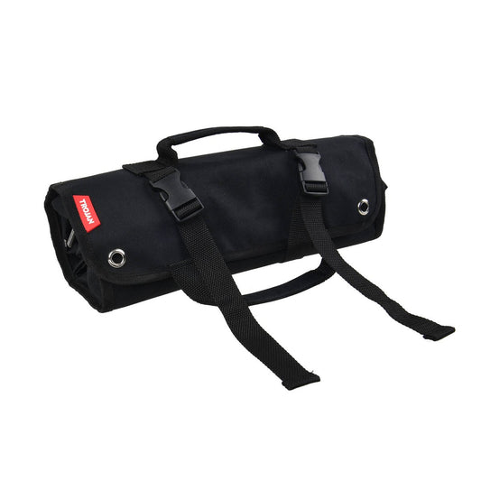 Trojan 5 Pouch Tool Roll - 600D Polyester - 350mm x 95mm x 500mm - Durable Storage - Auzzistore