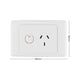 Deta Single Power Point - 10Amp - Polycarbonate - Standard Outlet