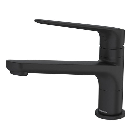 Homecare By Caroma Black Matte Sink Mixer - 170mm x 180mm - Lead-Free Brass - Durable