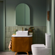 Mondella Overture Basin Mixer - Brushed Brass - Lead Free - 99mm Spout Height