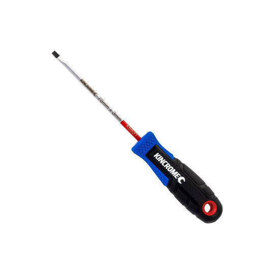 Kincrome Torquemaster Blade Screwdriver 3 x 75mm - S3 SVCM Alloy Steel - Magnetic Tips