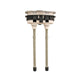 Fluidmaster Dual Flush Cistern Button 72 x 38mm Chrome Adjustable