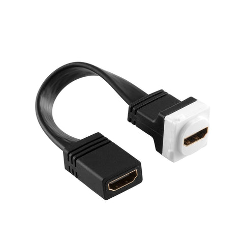 Deta HDMI Insert - 20mm x 120mm - Plastic - Flexible Cable - Auzzistore