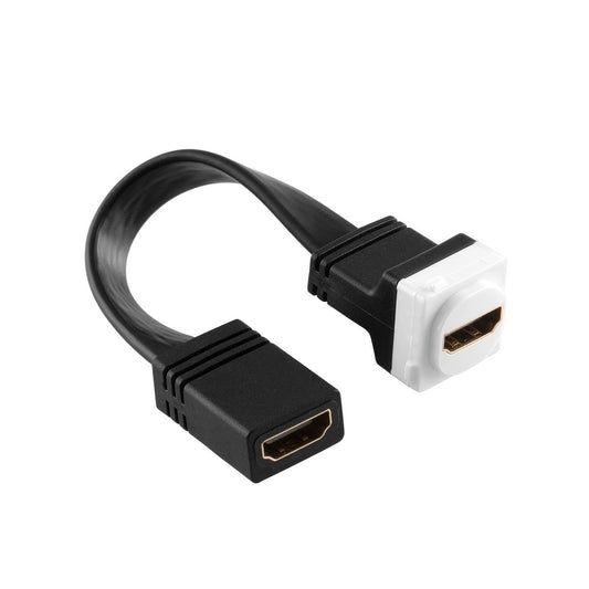 Deta HDMI Insert - 20mm x 120mm - Plastic - Flexible Cable