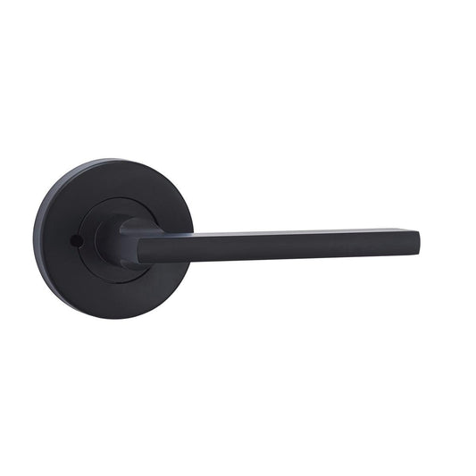 Lemaar Black Orba Privacy Set - 65mm - Zinc - Electroplated Finish - Auzzistore
