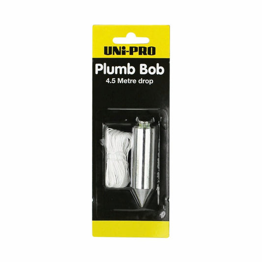Uni Pro Plumb Bob - 4.5m - Yellow - Accurate Wallpaper Hanging