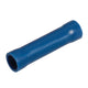 Narva Cable Joiner Butt Splice 4mm Blue Flared Vinyl 14 Pack