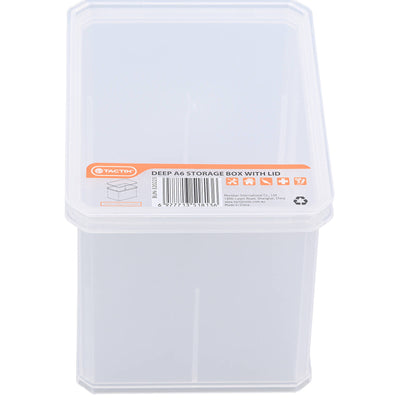 Tactix Small A6 Deep Storage Container - Plastic - Stackable - Durable