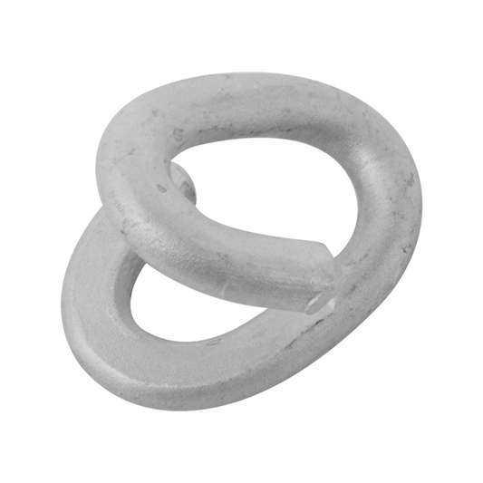Pinnacle 10mm Galvanised Split Link - 1 Pack - Silver - Auzzistore