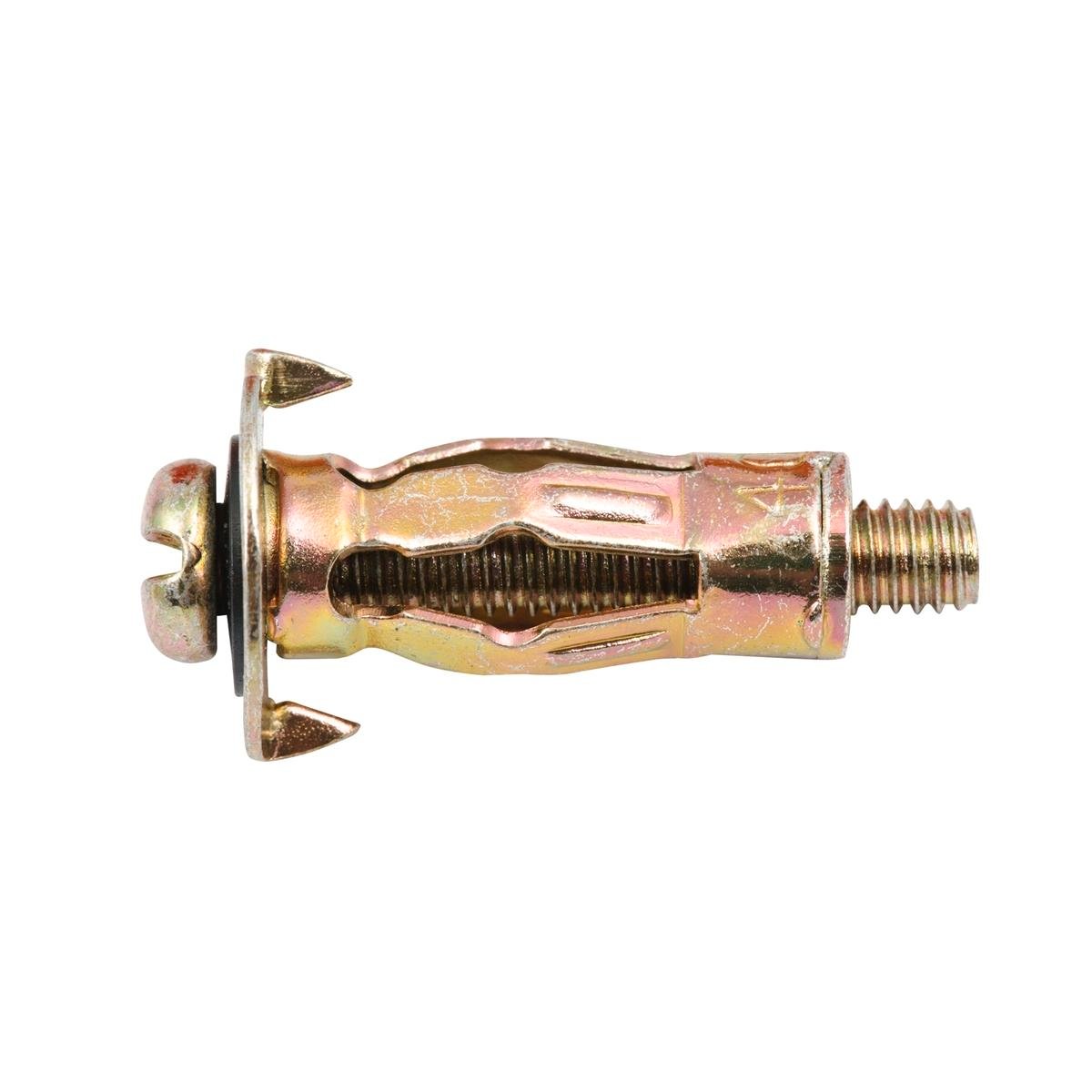 Ramset M4 x 0.5mm Hollow Wall Anchor - Gold - 1 Pack