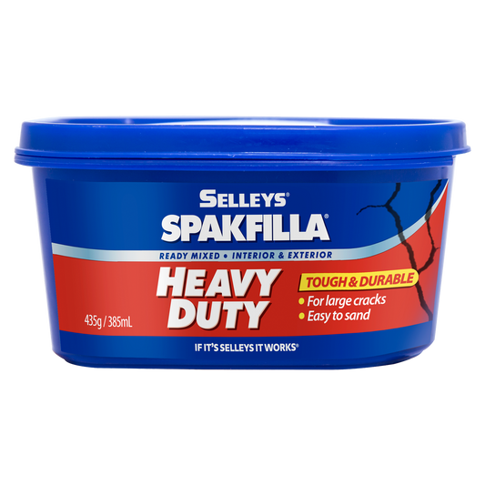 Selleys Spakfilla 435g Heavy Duty Gap Filler - Grey - Multi-Purpose - Fast Drying
