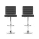 Artiss Grey Arne Barstool 2 Pack – view 2