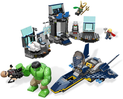 LEGO 6868 Marvel Super Heroes Hulk Helicarrier Breakout