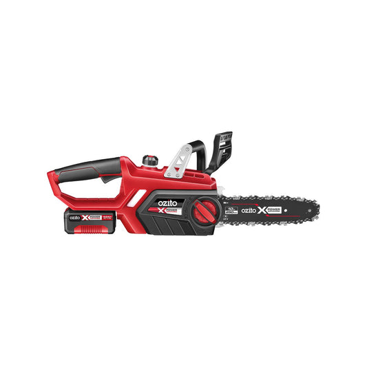 Ozito Cordless Chainsaw Kit - 250mm - Metal - Safety Chain Brake – view 2 - Auzzistore