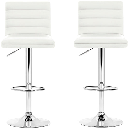 Artiss Arne Barstool White 2 Pack – view 2 - Auzzistore
