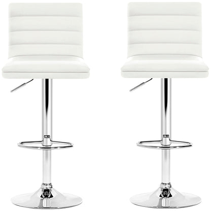 Artiss Arne Barstool White 2 Pack