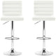 Artiss Arne Barstool White 2 Pack – view 2