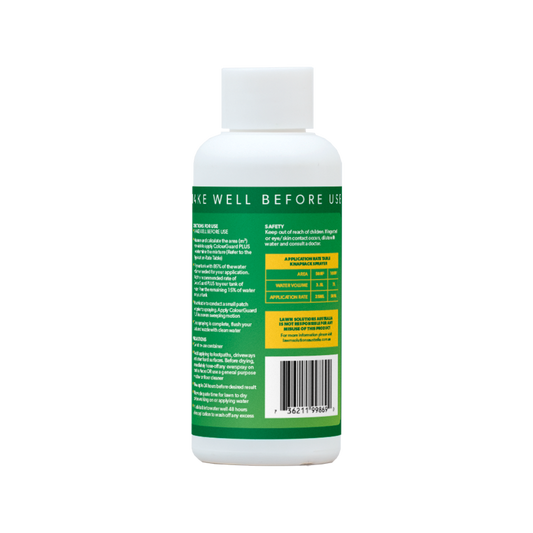 Lawn Solutions Australia Colourguard Plus Concentrate 100ml - Natural Lawn Colour Enhancer – view 2 - Auzzistore
