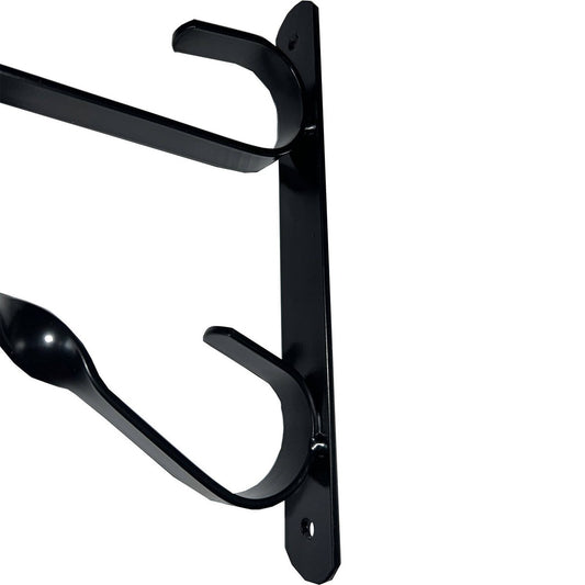 Jack Black Strap Wall Bracket 250mm Steel Durable Garden Decor – view 2 - Auzzistore