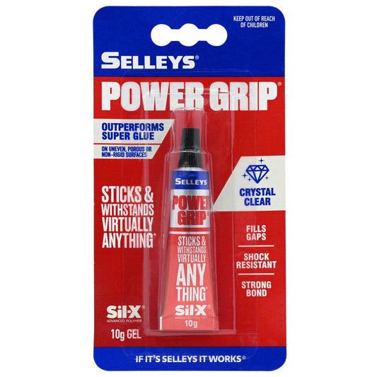 Selleys Power Grip - 10g - Sil-X Polymer - Super Strong Adhesive