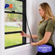 Permastik Magnetic Insect Screen Kit - 1.2m x 1m - Black - UV Resistant