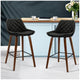 Artiss Ezio Black Barstools 2 Piece – view 4