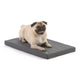 Fido Fletch Small Kennel Pet Pillow - Soft Durable Polyester - Grey