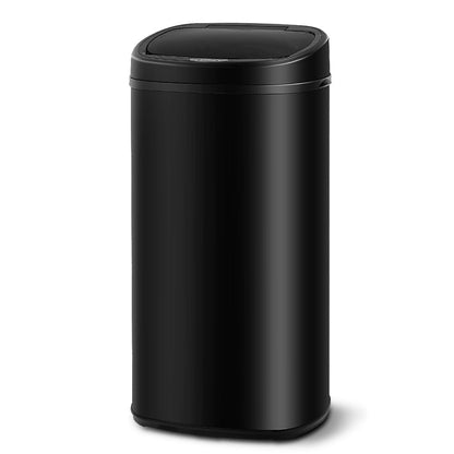 68L Motion Sensor Rubbish Bin - Black | Auzzi Store