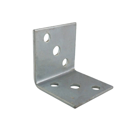 Carinya Reinforcing Angle Bracket - 75mm - Zinc Plated - 500kg Load Capacity - Auzzistore