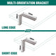 Carinya Heavy Duty Angle Bracket 125x100mm Stainless Steel 200kg Capacity