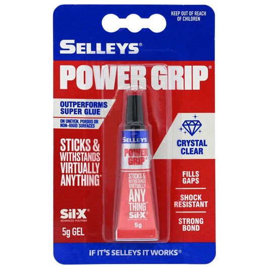 Selleys Power Grip - 5g - Sil-X Polymer - Super Strong Adhesive