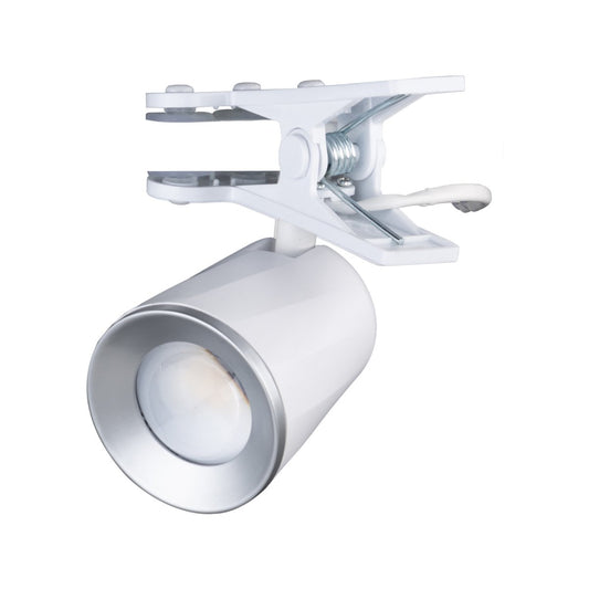 Verve Design 420lm LED Clip Lamp - 6W - Adjustable Shade - Rose Gold