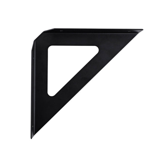 Carinya Black Triangle Stayed Bracket 190mm Steel 100kg Capacity – view 2 - Auzzistore