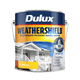 Dulux Weathershield Exterior Paint - True Red Gloss - 4L - 205mm x 198mm x 180mm