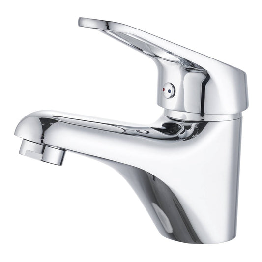 Estilo Allana Basin Mixer - 40mm - Chrome - Smooth Water Flow - WELS 4 Star