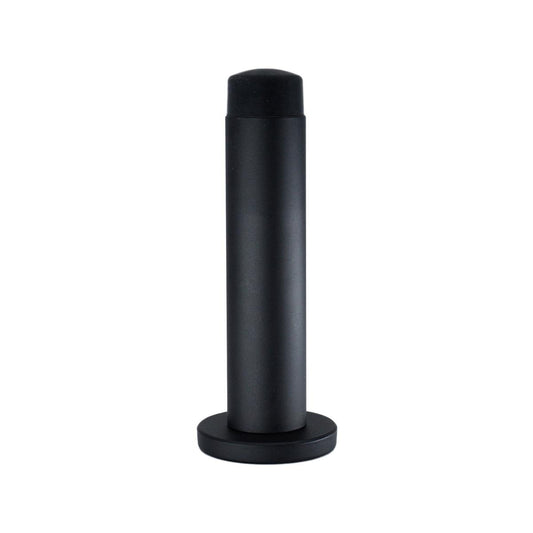 Adoored 85mm Black Monument Door Stop - 6 Pack - Wall Protection - Auzzistore