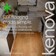 Matpro Vinyl Flooring - 1m x 3m - Light Wood - Easy to Clean